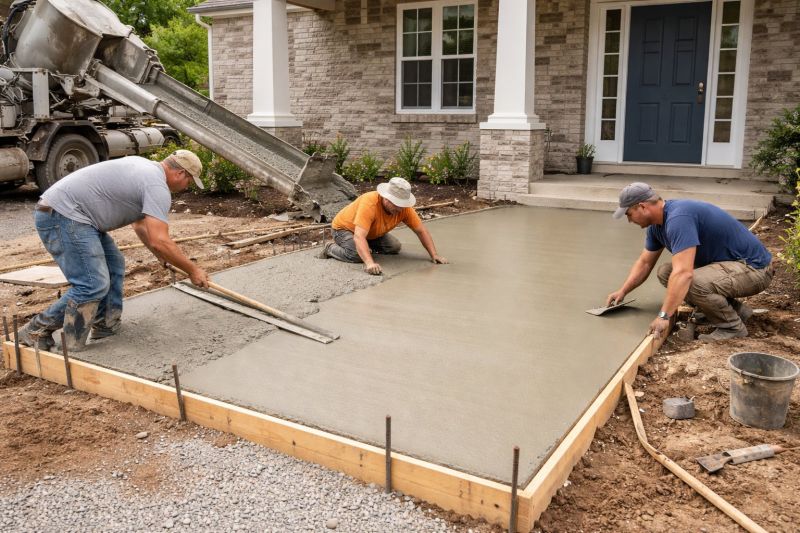 Concrete Installation in Smyrna, TN