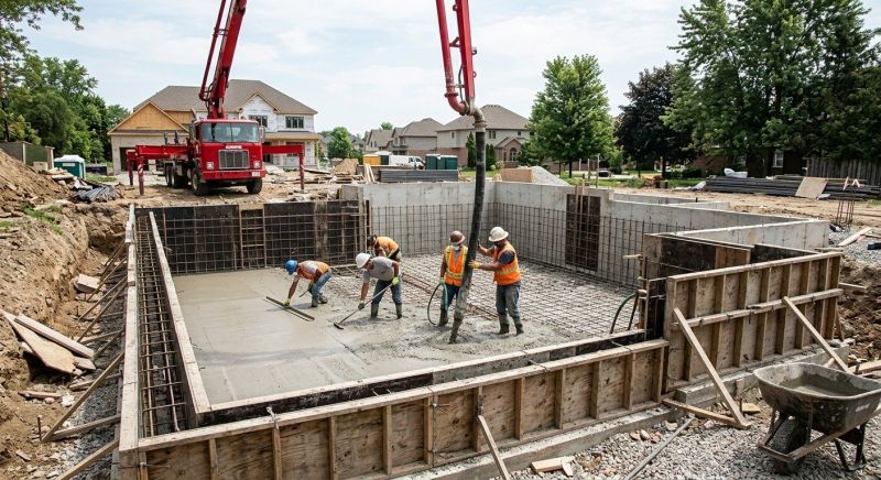 Basement Concrete Pouring in Smyrna, TN