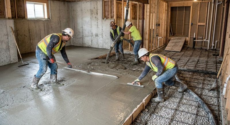 Basement Slab Installation in Smyrna, TN