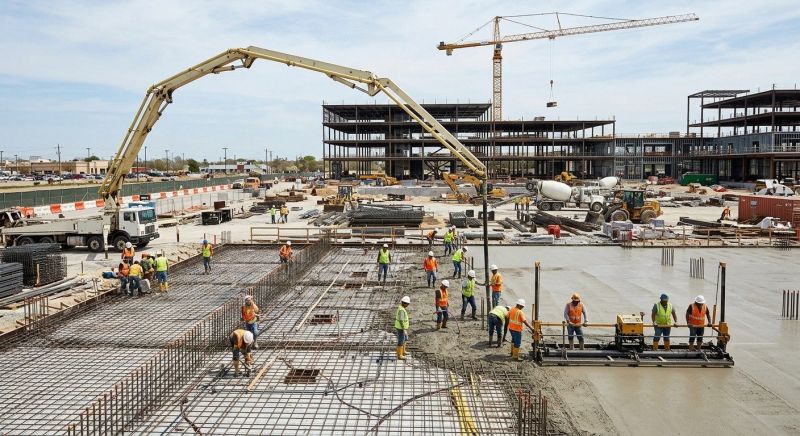 Commercial Slab Construction in Murfreesboro, TN