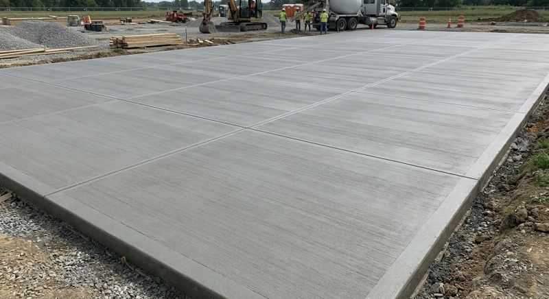 Commercial Slab Installation in Chapel Hill, TN