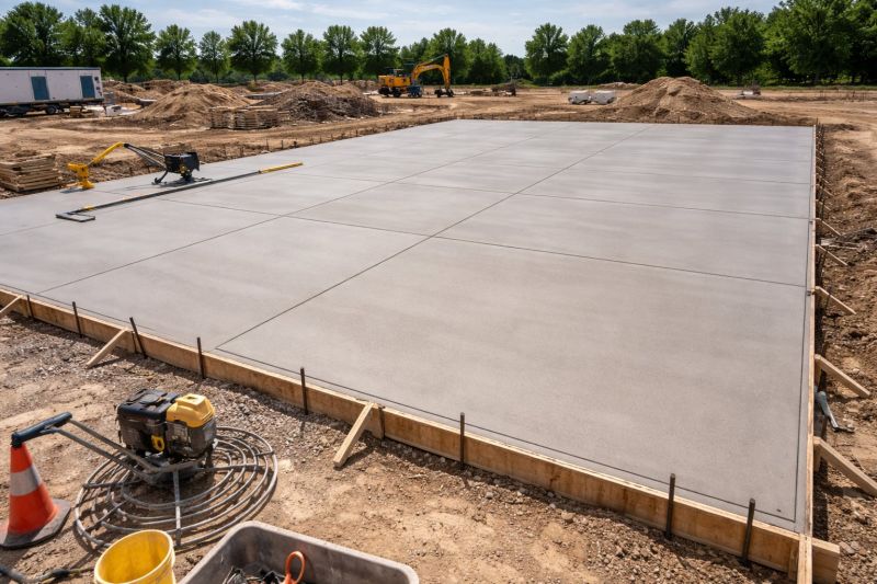 Commercial Slab Installation in College Grove, TN
