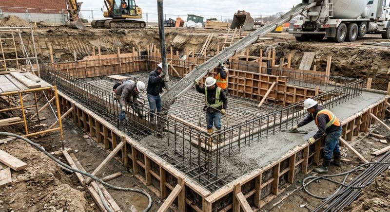 Concrete Basement Pouring in Smyrna, TN