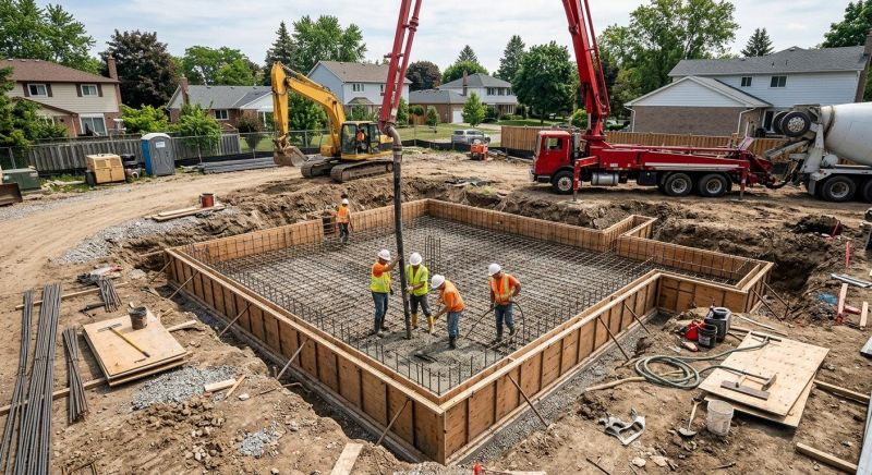 Concrete Foundation Installation in Franklin, TN