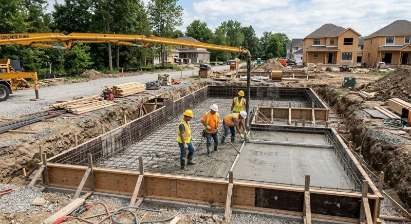 Concrete Foundation Pouring in Smyrna, TN