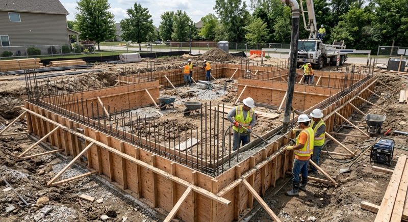 Foundation Construction in Madison, TN