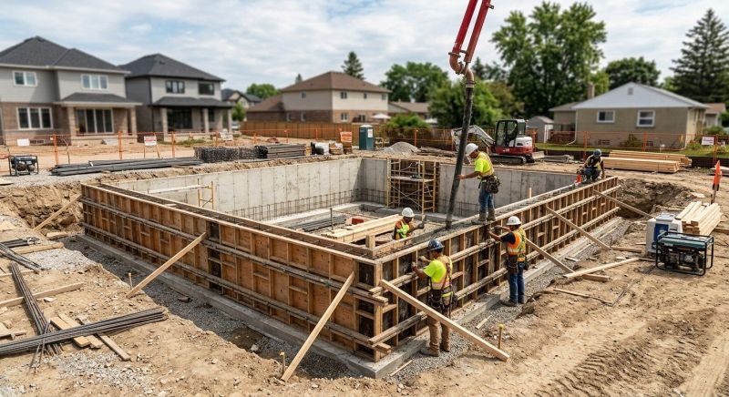 Foundation Construction in Rutherford County, TN