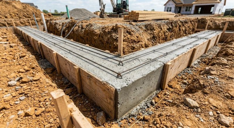 Foundation Footer Installation in Smyrna, TN