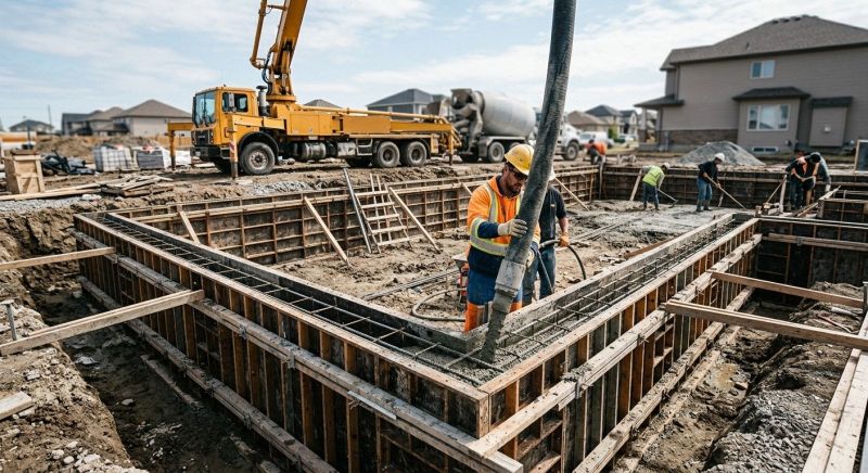 Foundation Wall Pouring in Nolensville, TN