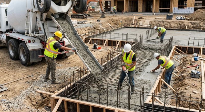 Foundation Wall Pouring in Wilson County, TN
