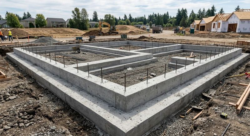 House Footing Construction in Smyrna, TN