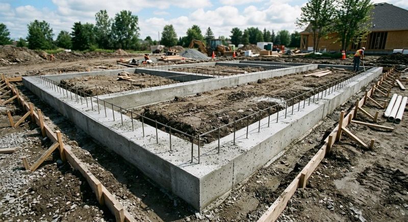 House Footing Construction in Smyrna, TN